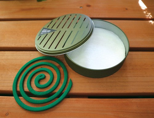 Round Mosquito Coil Stand - Green