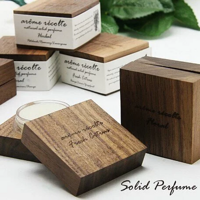 Natural Solid Paste Perfume - Spicy Wood - Slowood