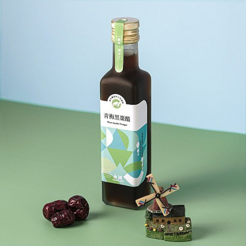 Green Plum and Black Date Vinegar 250ml - Slowood
