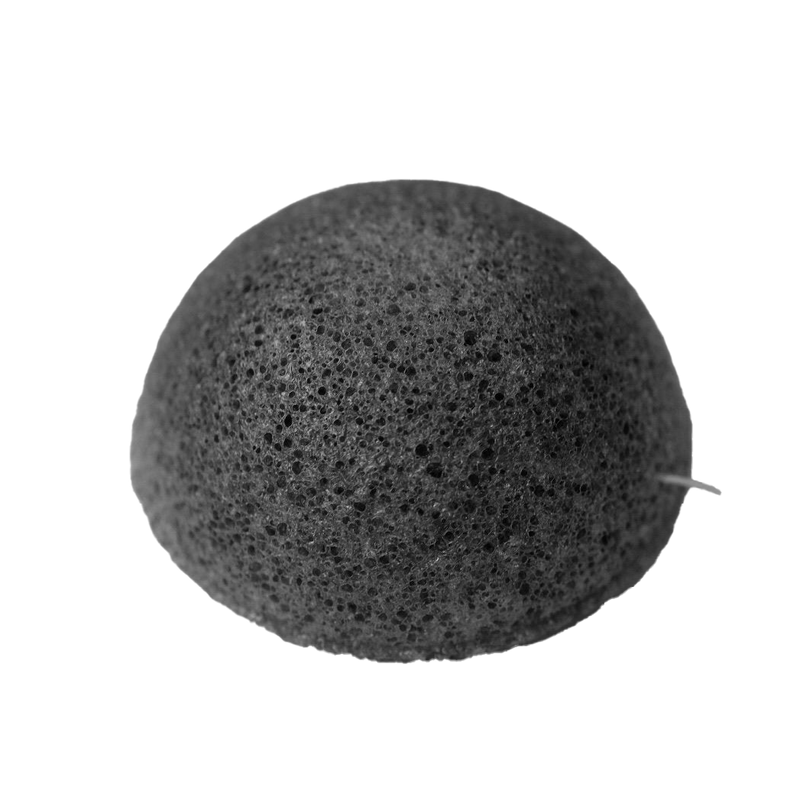 Konjac Facial Sponge - Bamboo Charcoal