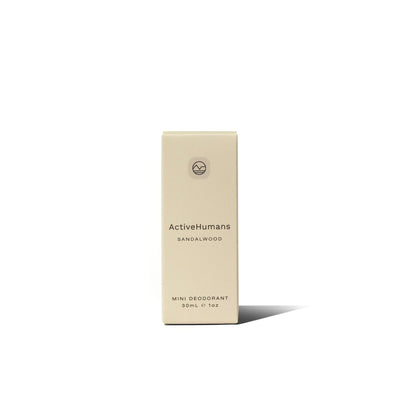 Mini Natural Deodorant 30ml - Sandalwood - Slowood