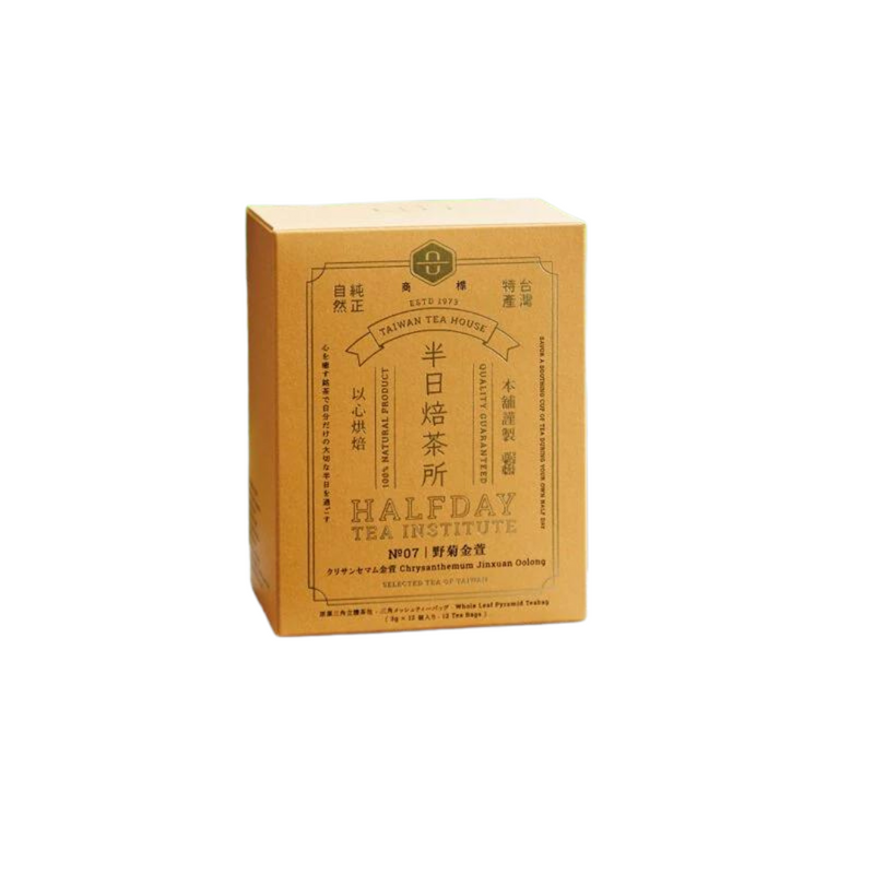 Chrysanthemum Jinxuan Oolong (12 tea bags) - Slowood