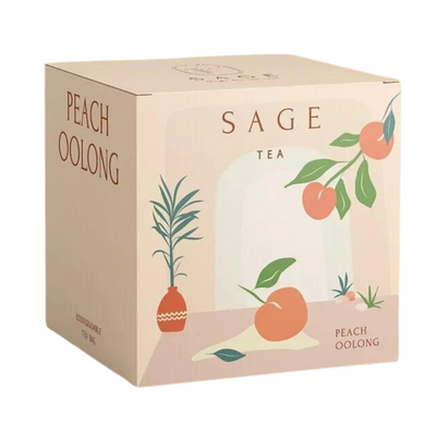 Peach Oolong Tea Bag in Can (10pcs) - Slowood