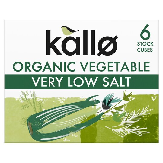 Kallo Low Salt Vegetable Stock Cubes - Slowood