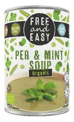 Organic Vegan Pea & Mint Soup 400g - Slowood