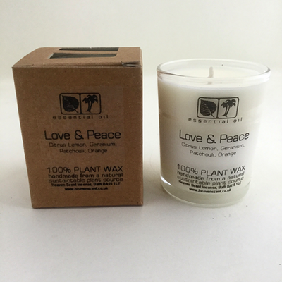 Love & Peace Votive Candle - Slowood