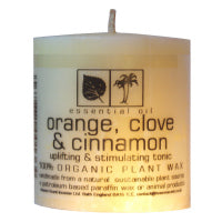Orange, Clove & Cinnamon Essential Oil Candles - Slowood