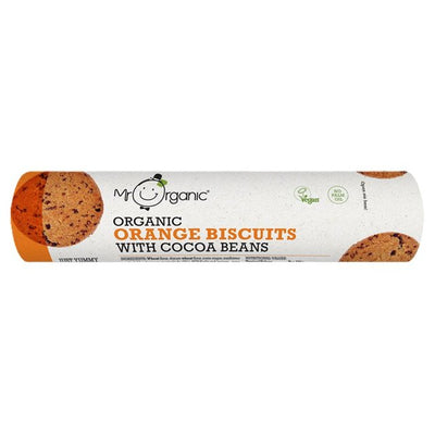 Organic Orange Biscuits with Cocoa Beans 250g - Slowood