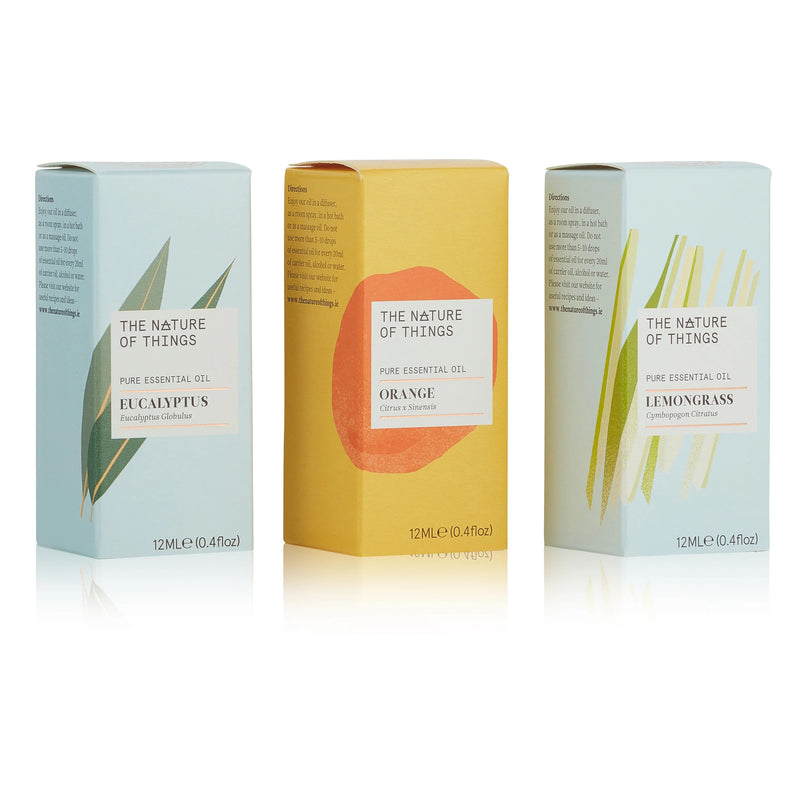 Gift Set - Freshen Up (Lemongrass, Orange, Eucalyptus) - Slowood