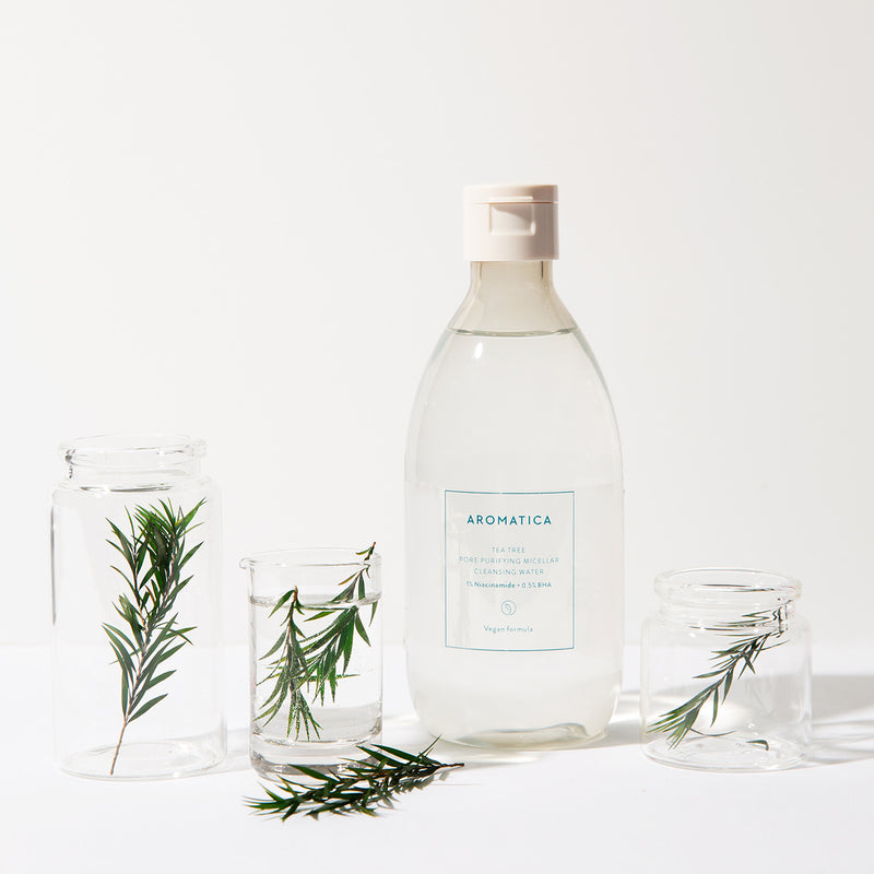 Tea Tree Balancing Micellar Cleansing Water 1% Niacinamide + 0.5% BHA