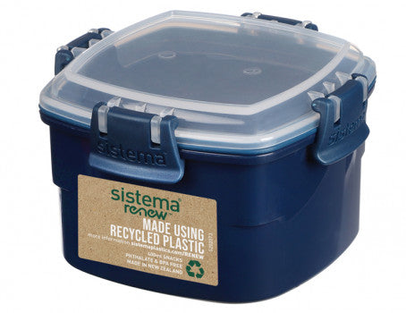 Recycled Plastic Box - Snacks 400ml