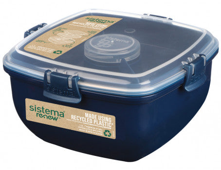 Recycled Plastic Box - Salad 1.1L - Slowood