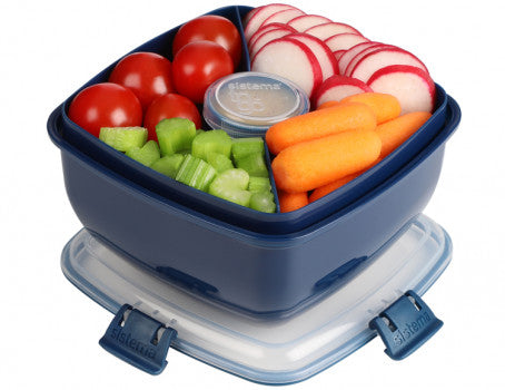 Recycled Plastic Box - Salad 1.1L - Slowood