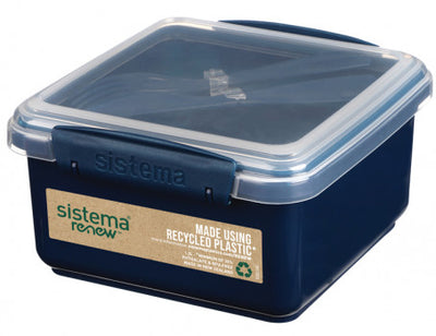 Recycled Plastic Box - Lunch Plus 1.2L - Slowood