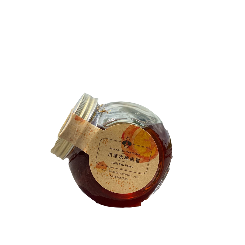 Java Cotton Raw Honey 220g - Slowood