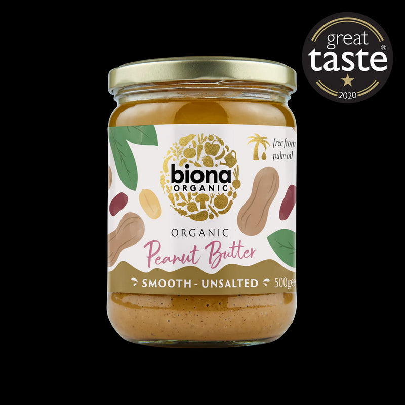 Organic Peanut Butter, Smooth without salt - Slowood