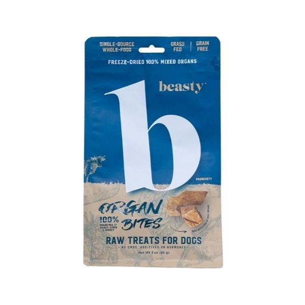 Freeze Dried 100% Beef Organ Bites 85g
