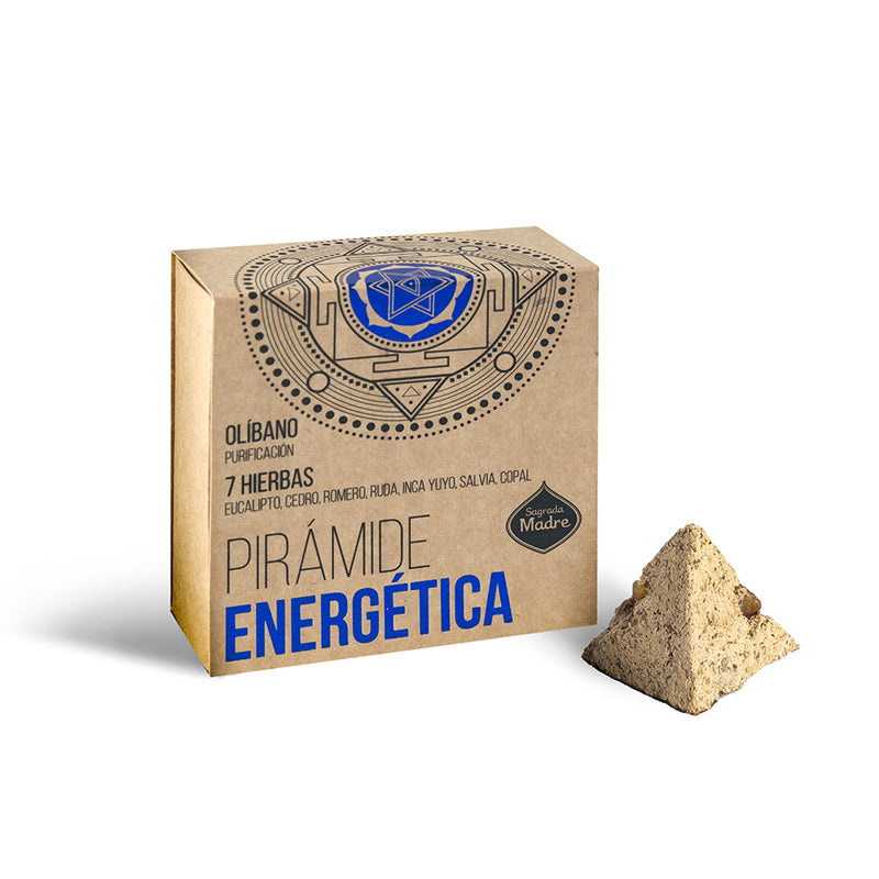 Incense Energetic Pyramid X 4 7 Herbs-Olbanum - Slowood