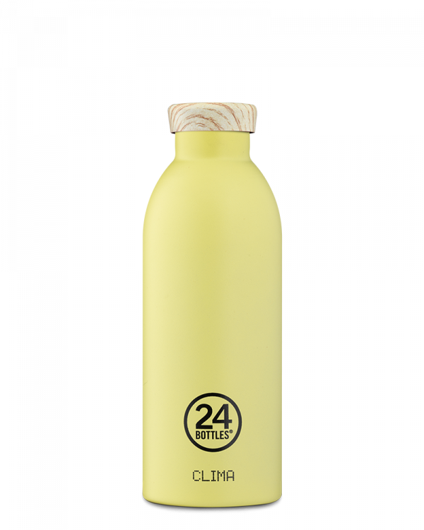 Clima Bottle - 不銹鋼保溫瓶 500毫升 -橘燈色