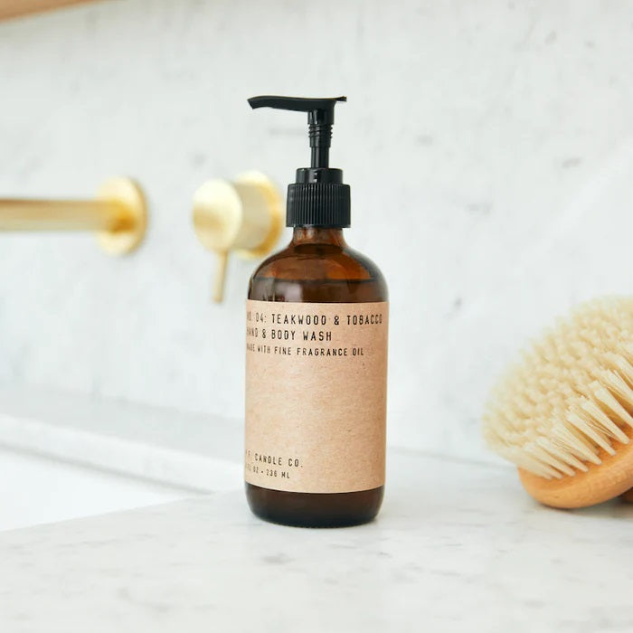 Hand & Body Wash  - Teakwood & Tobacco 8 oz