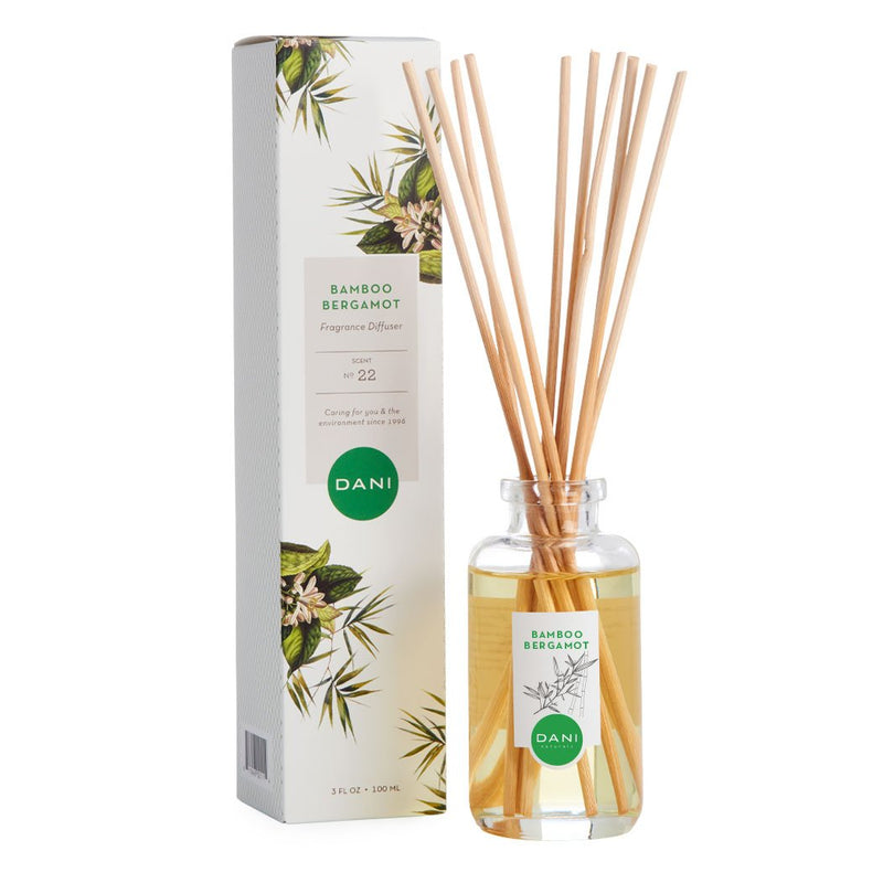 Bamboo Bergamot Reed Diffuser - Slowood