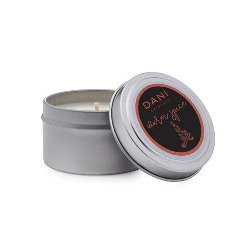 Warm Spice Travel Tin Candle - Holiday Limited Edition - Slowood