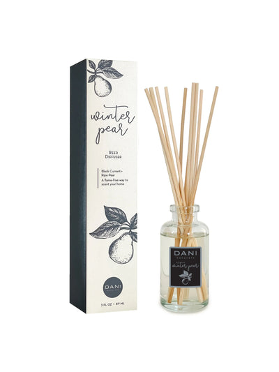Winter Pear Reed Diffuser - Holiday Limited Edition - Slowood