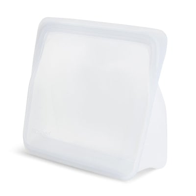 Reusable Silicone Stand-Up Bag Mega (Clear) - Slowood