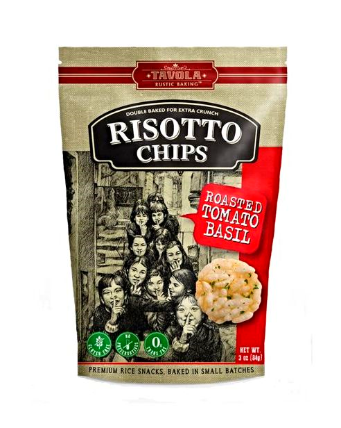 Risotto Chips - Roasted Tomato Basil - Slowood