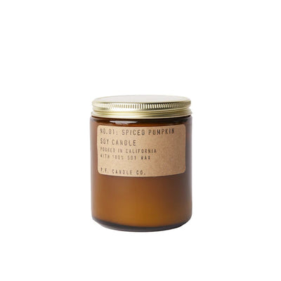 Spiced Pumpkin Soy Candle - Slowood