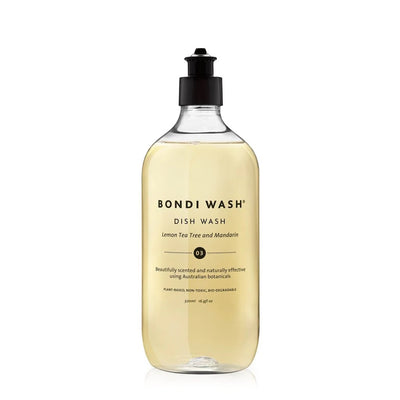 Dish Wash - Lemon Tea Tree & Mandarin 500ml - Slowood