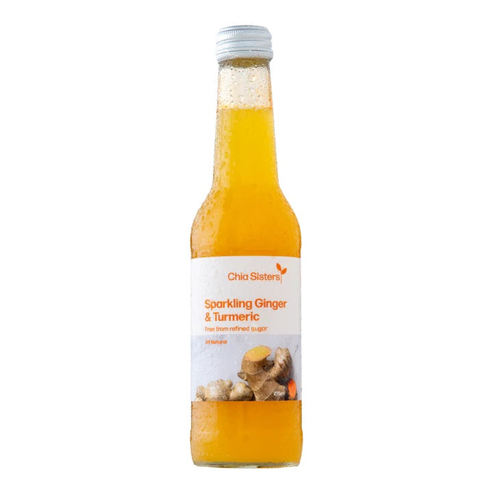 Sparkling Coconut Water - Ginger & Turmeric (Vegan & Gluten Free) - Slowood