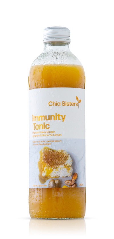 Immunity Hot Tonic - Honey, Ginger, Turmeric & Lemon - Slowood