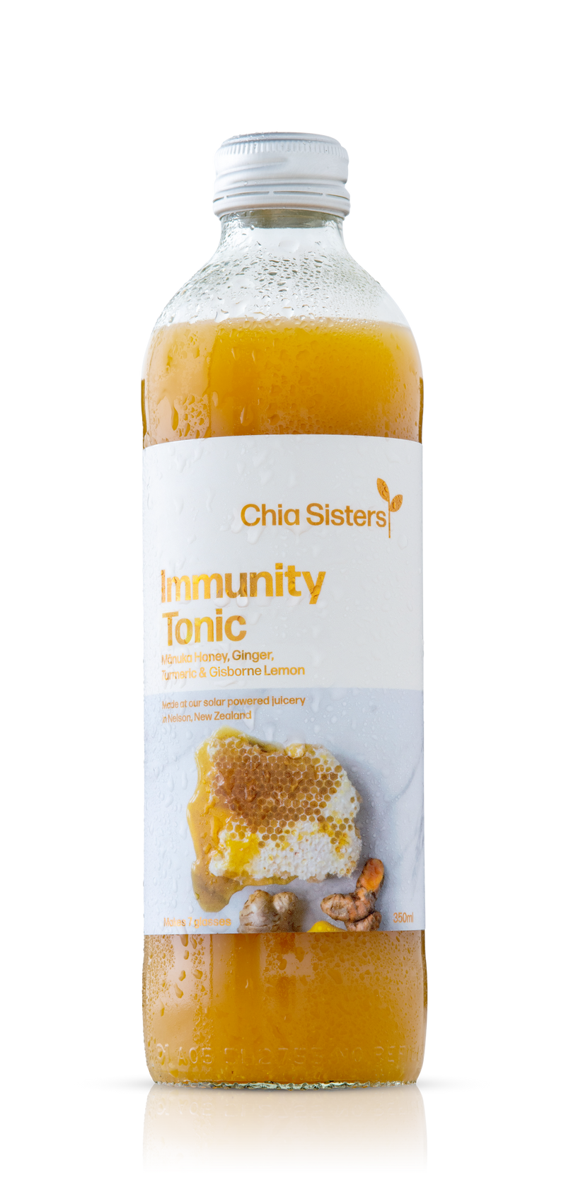 Immunity Hot Tonic - Honey, Ginger, Turmeric & Lemon - Slowood