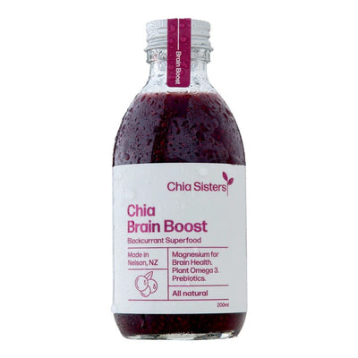 Chia Brain Boost - Blackcurrant 200ml - Slowood