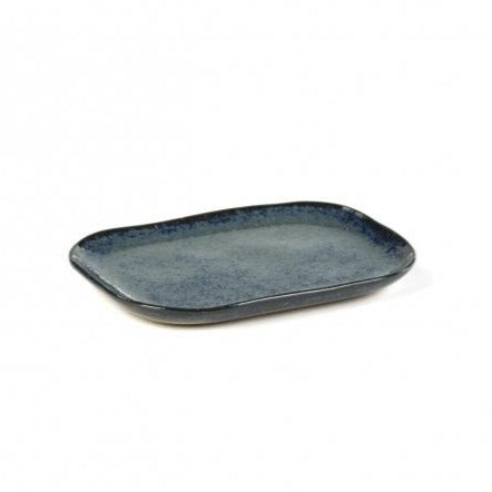 LA NOUVELLE TABLE Blue/Grey Plate Rectangular N?X3