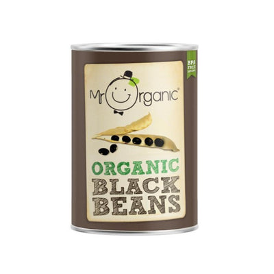 Organic Vegan Black Beans 400g - Slowood