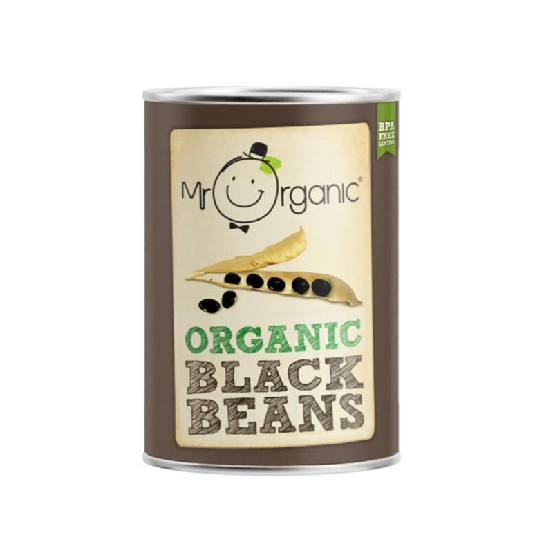Organic Vegan Black Beans 400g