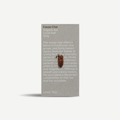 Cacao Chai Loose Leaf Box 100g - Slowood