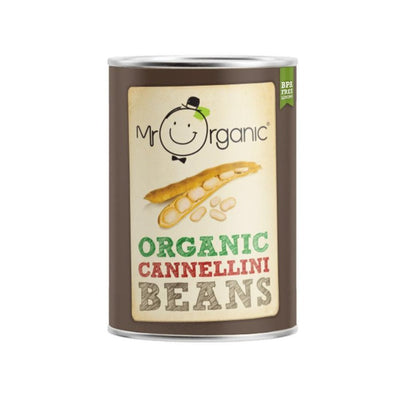 Organic Vegan Cannellini Beans 400g - Slowood