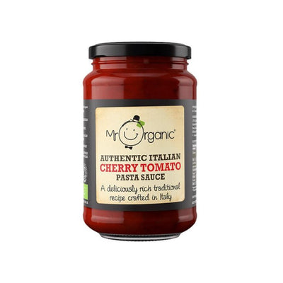 Organic Vegan Cherry Tomatoes Pasta Sauce 350g - Slowood