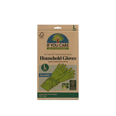 FSC Certified Natural Household Gloves - Large - Slowood