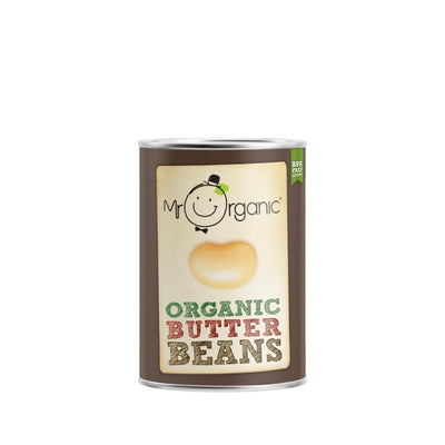 Organic Vegan Giant Butter Beans 400g - Slowood