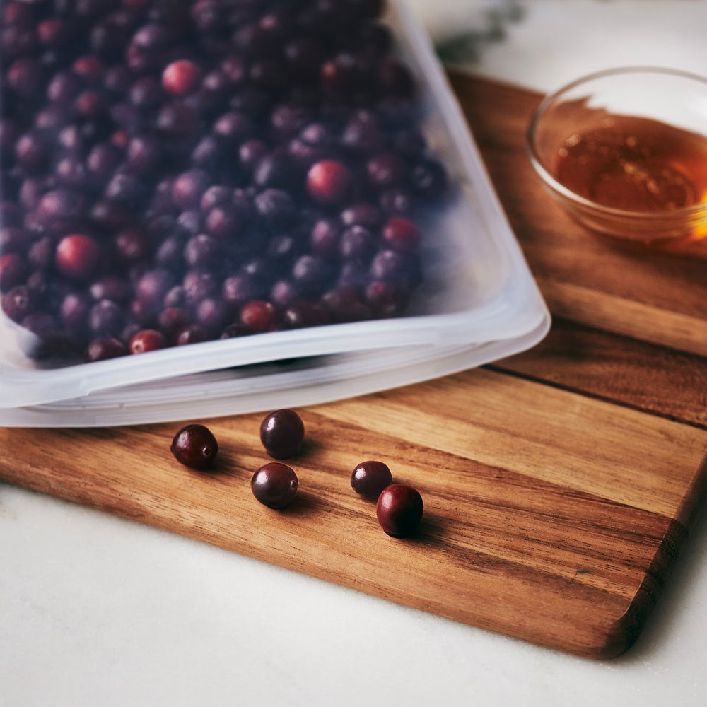 Reusable Silicone Half Gallon Bag (Clear) - Slowood