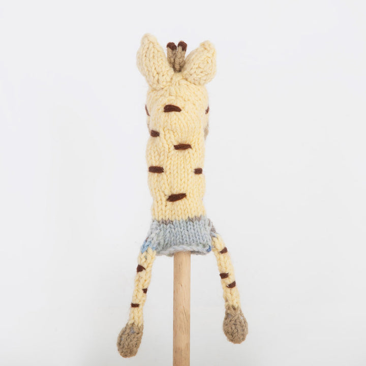 Farir Trade Handmade Finger Puppets - Giraffe - Slowood