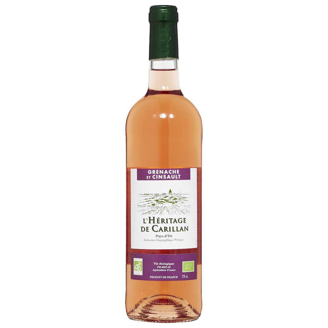Organic Wine - L'Heritage de Carillan Rose - Slowood