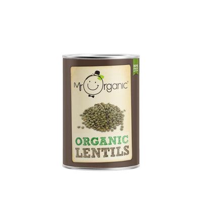 Organic Vegan Lentils 400g - Slowood