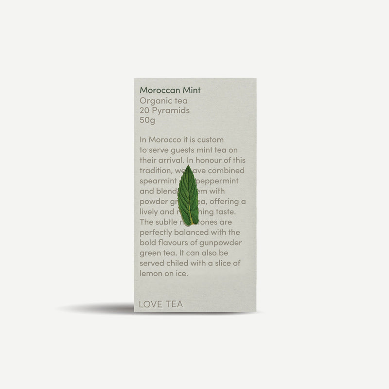 Moroccan Mint 20 Pyramid bags - Slowood