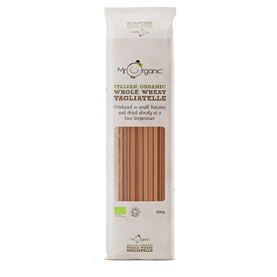 Organic Vegan Whole Wheat Tagliatell 500g - Slowood