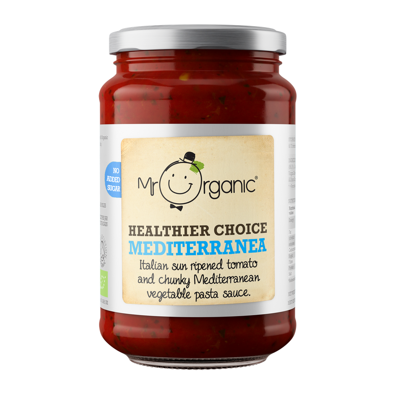 Mediterranea Pasta Sauce - Organic, Vegan, Gluten Free - Slowood